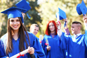 group of graduates