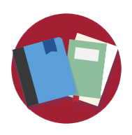 Paraeducator icon - books