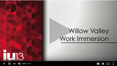 Willow Valley Work Immersion video