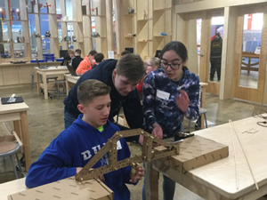 Students at Lancaster Science Factory