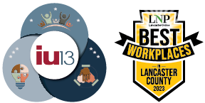 IU13 Trust & Unity and Best Workplaces 2022 emblems combined