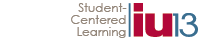 Student-Centered Learning at IU13 Logo