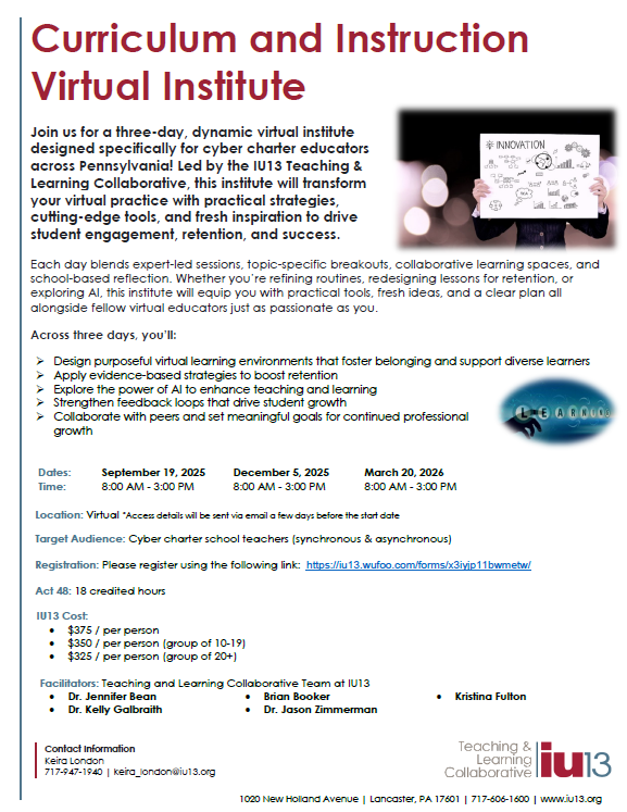 Science of Reading Academy Flyer thumbnail image