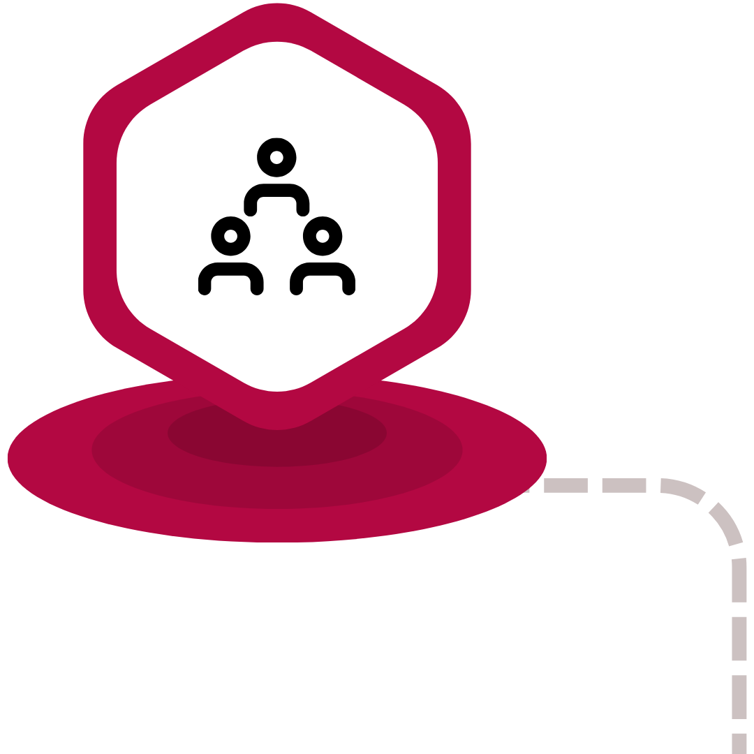 icon with people and side path